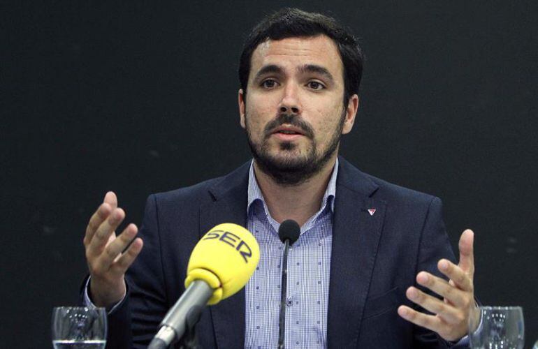 El candidato de Izquierda Unida a La Moncloa, Alberto Garzón.