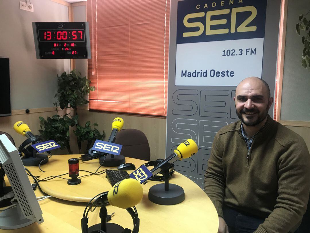 Anotnio Moya Martínez, técnico de intervención en Hogar Sí