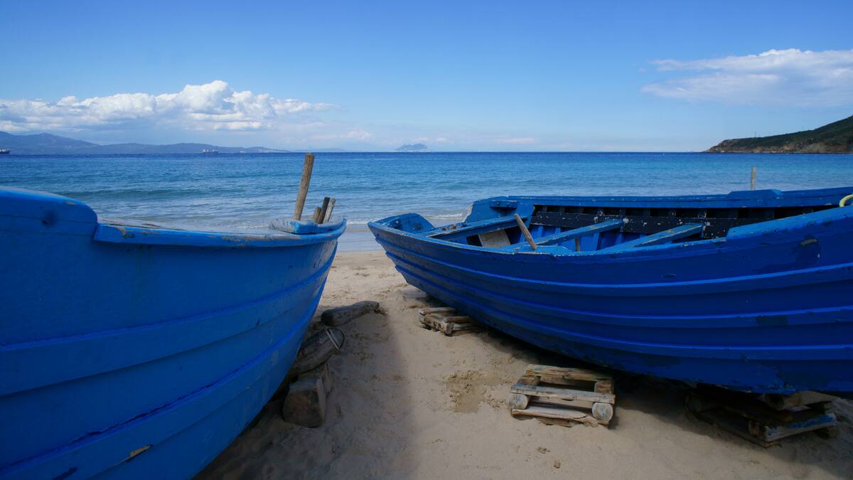 Interceptada una patera con 37 inmigrantes en aguas de Águilas.