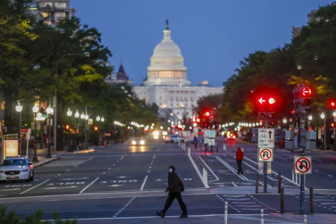 Una foto de la Casa Blanca en EEUU.
