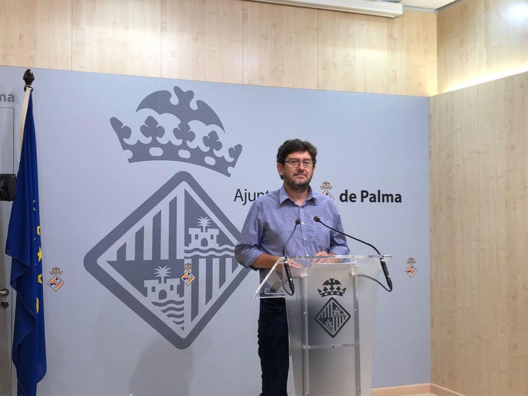 El portaveu de l&#039;equip de Govern de l&#039;Ajuntament de Palma, Alberto Jarabo.