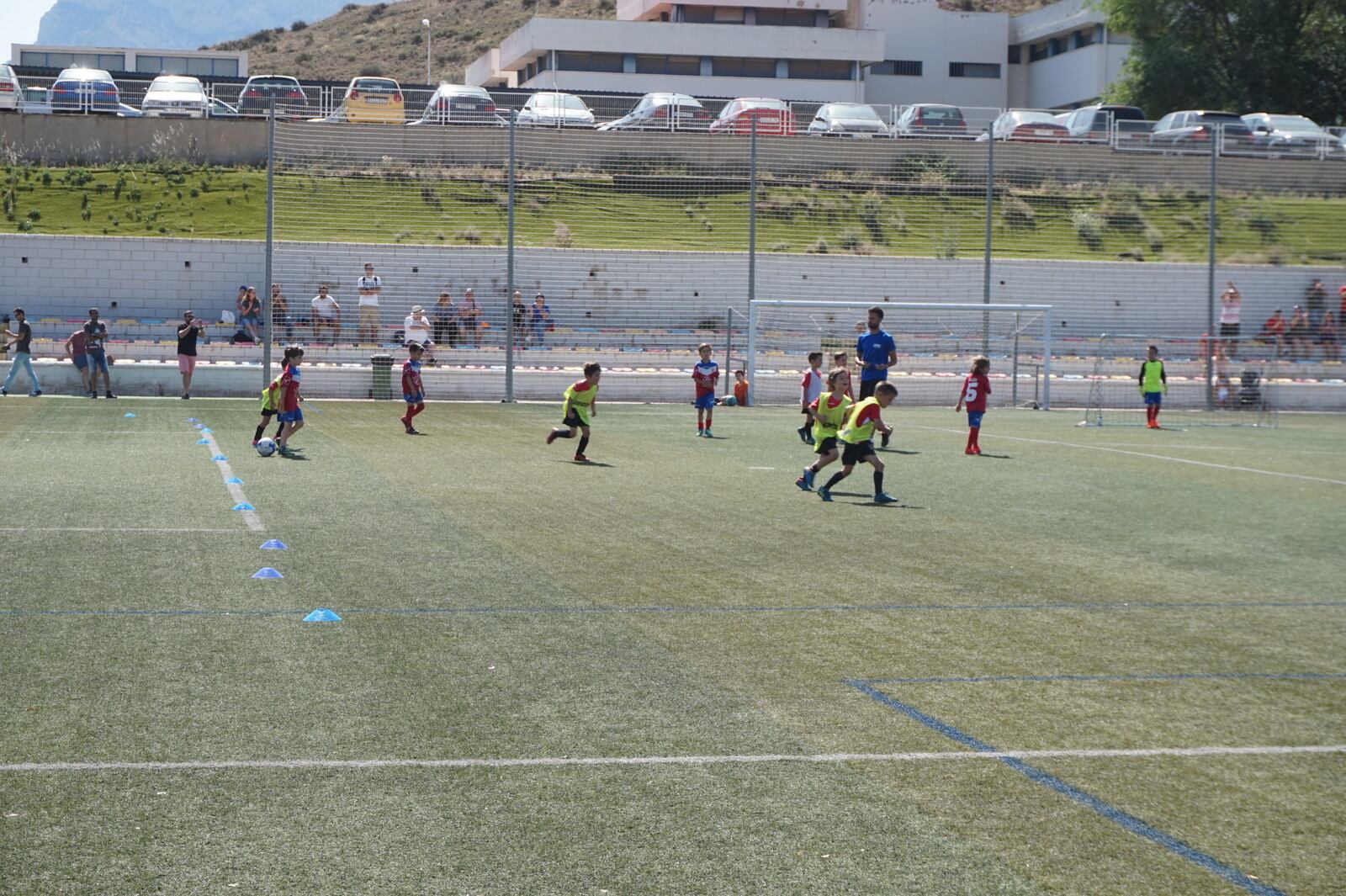 Uno de los campos de fútbol de La Sismat en Elda