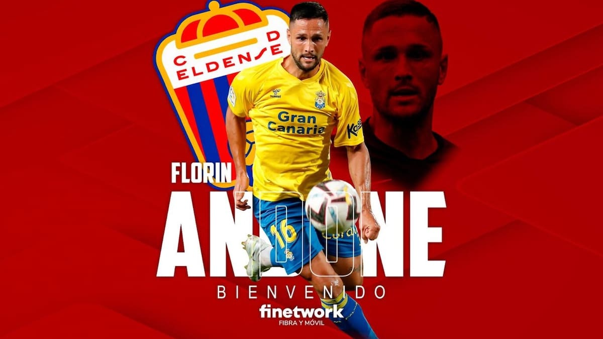 El Eldense confirma el fichaje de Florin Andone