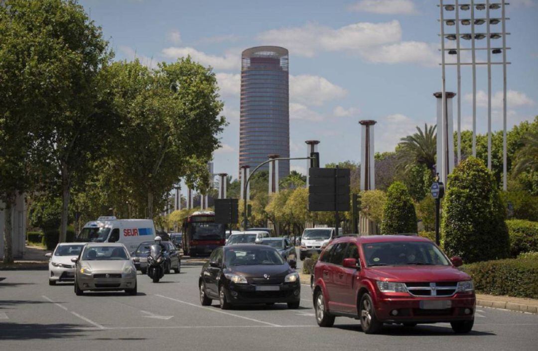 En los últimos meses, el tráfico en Sevilla ha bajdo en torno al 70%