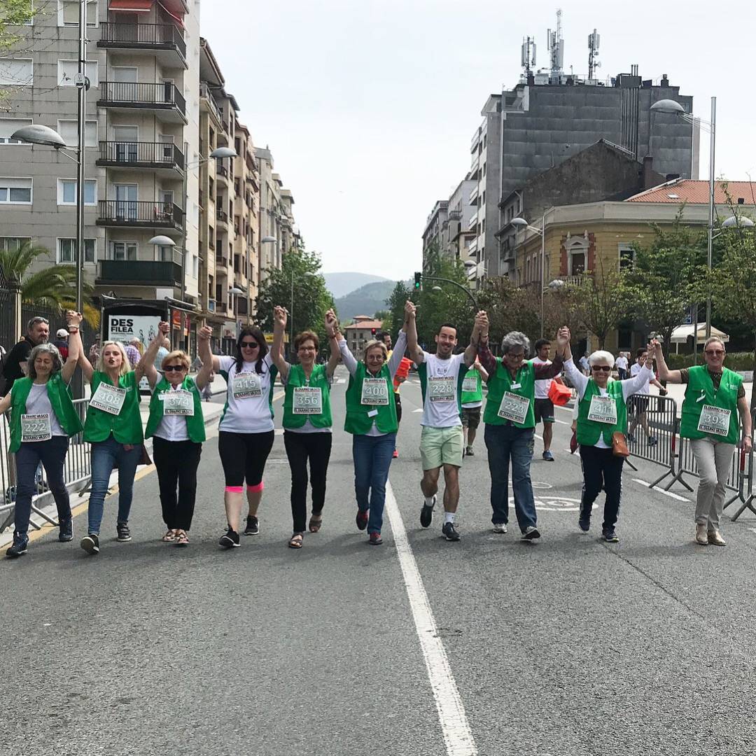 El dinero recaudado en la venta de dorsales se destinará al ‘Reto AECC Gipuzkoa 2019’ que busca fondos para un proyecto de investigación de inmunoterapia en el cáncer de mama.