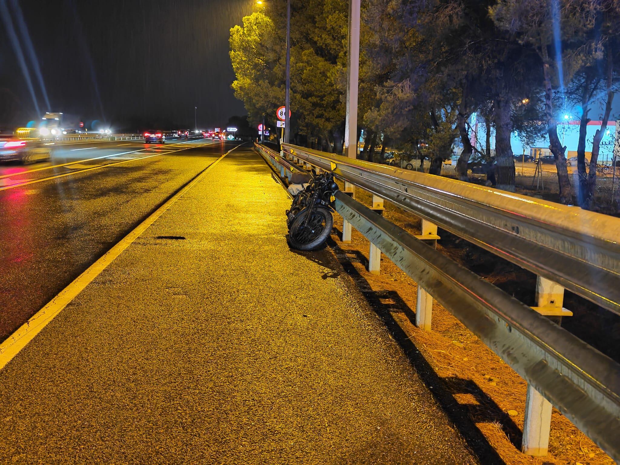 Muere un motorista en la A-2 a la altura del polígono de Malpica (Zaragoza)