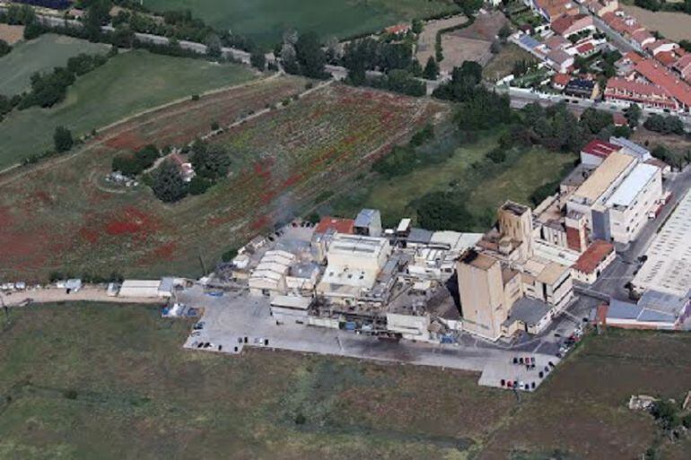 Imagen aérea de las instalaciones de la empresa SEDA en la capital. 