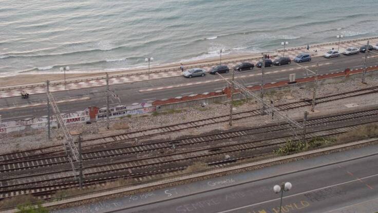 LES VEUS del tren a Tarragona