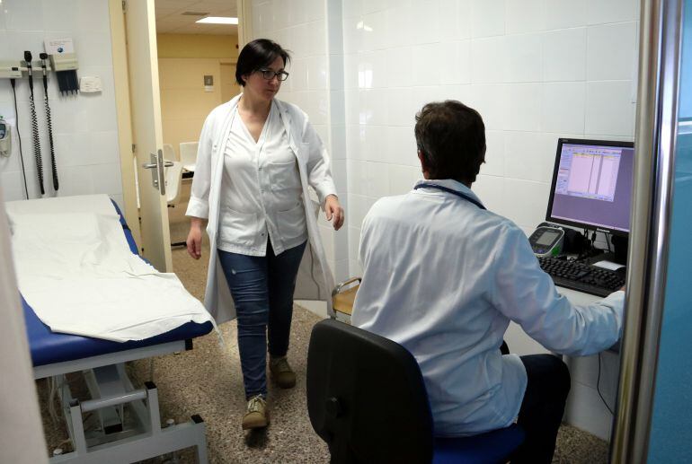 Professionals de l&#039;equip d&#039;urgències del CAP Güell de Girona