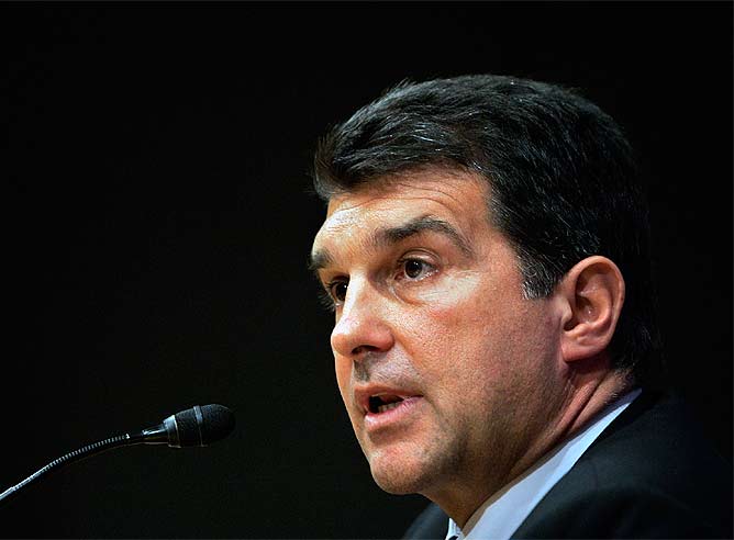 Joan Laporta, expresidente del Barcelona