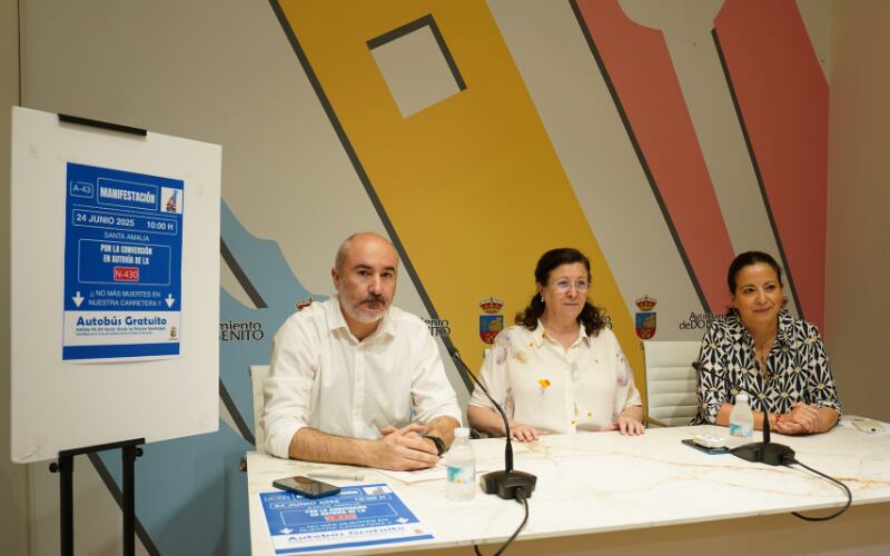 Don Benito se une a la manifestación convocada por la Plataforma N-430