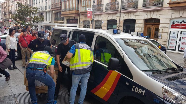 Registro efectuado el 3 de julio en el Ayuntamiento de Palencia