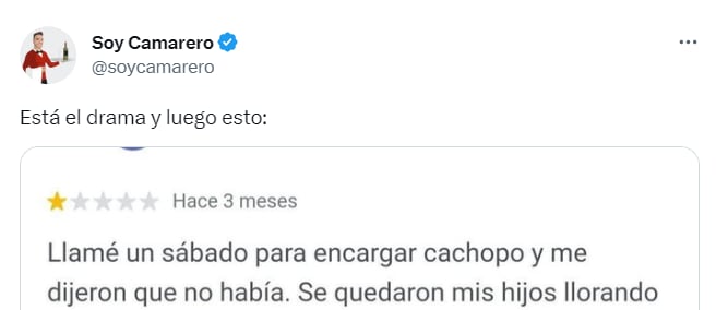 Muchos usuarios no han dado crédito a la reseña