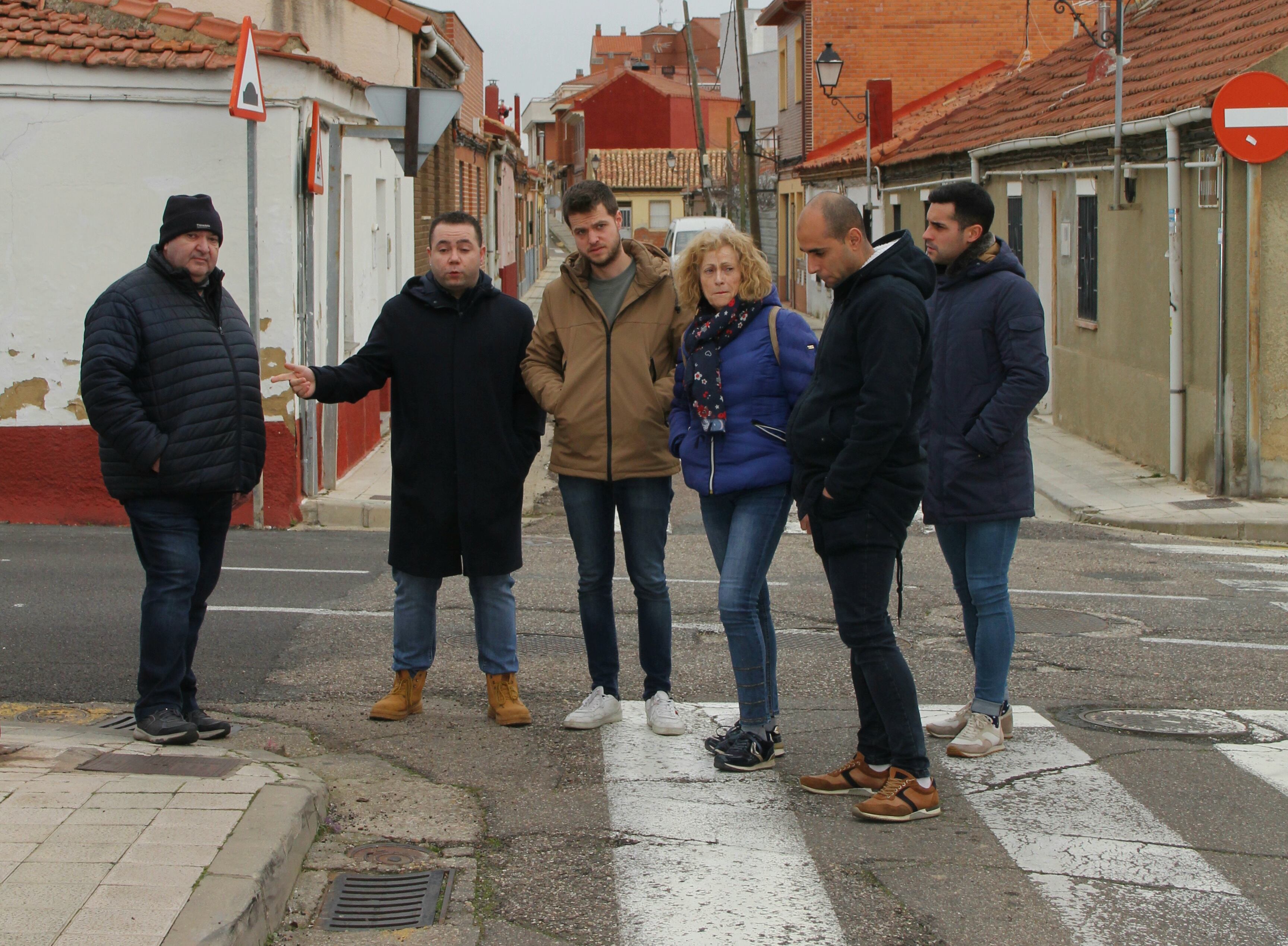 El Ayuntamiento de Palencia continúa su ronda de visitas por los barrios del Ave María y El Cristo de la ciudad