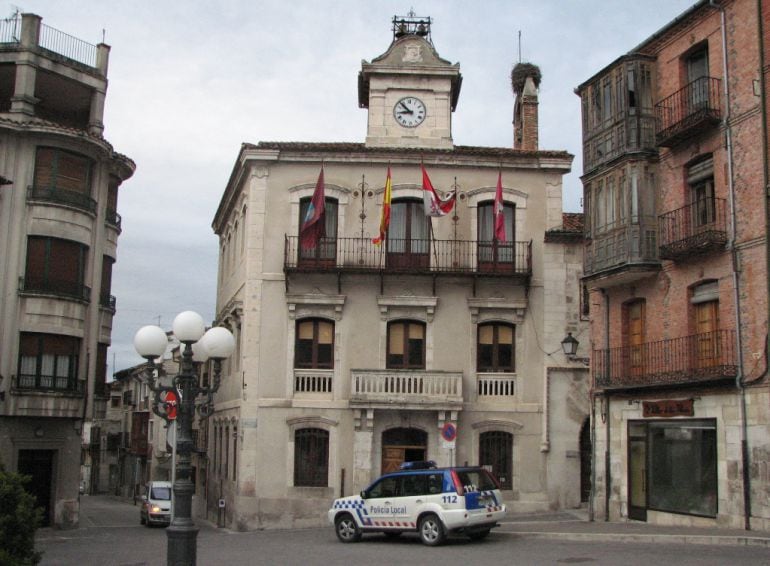 Fachada del Ayuntamiento de Cuéllar