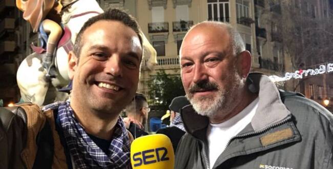 Manuel Algarra ha estado en directo en SER Falleros