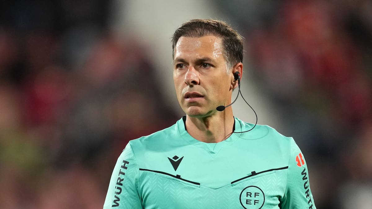 El árbitro cántabro Cordero Vega estará en la final de la Copa del Rey