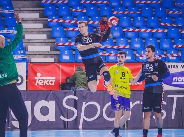 Ramiro Martínez durante un partido