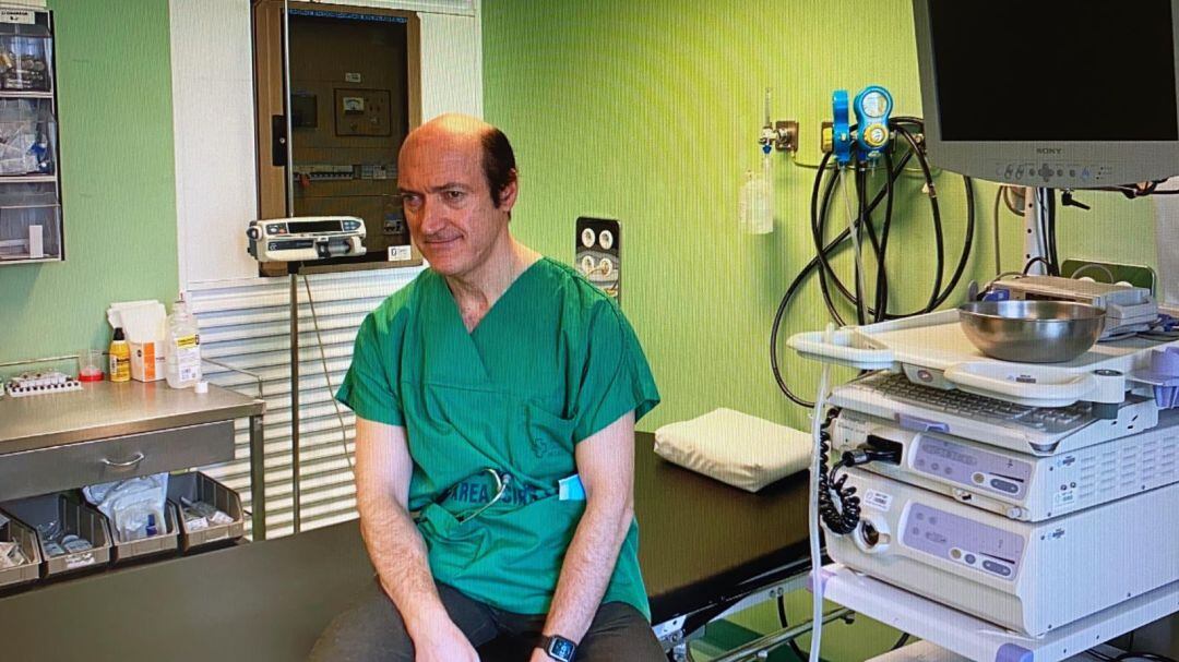 Jefe del Servicio de Neumología del Complejo Hospitalario Universitario de Pontevedra, Adolfo Baloira.