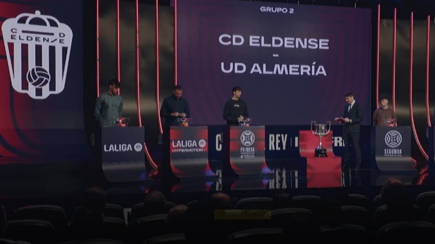 El Eldense recibirá a la U. D. Almería en la Copa del Rey