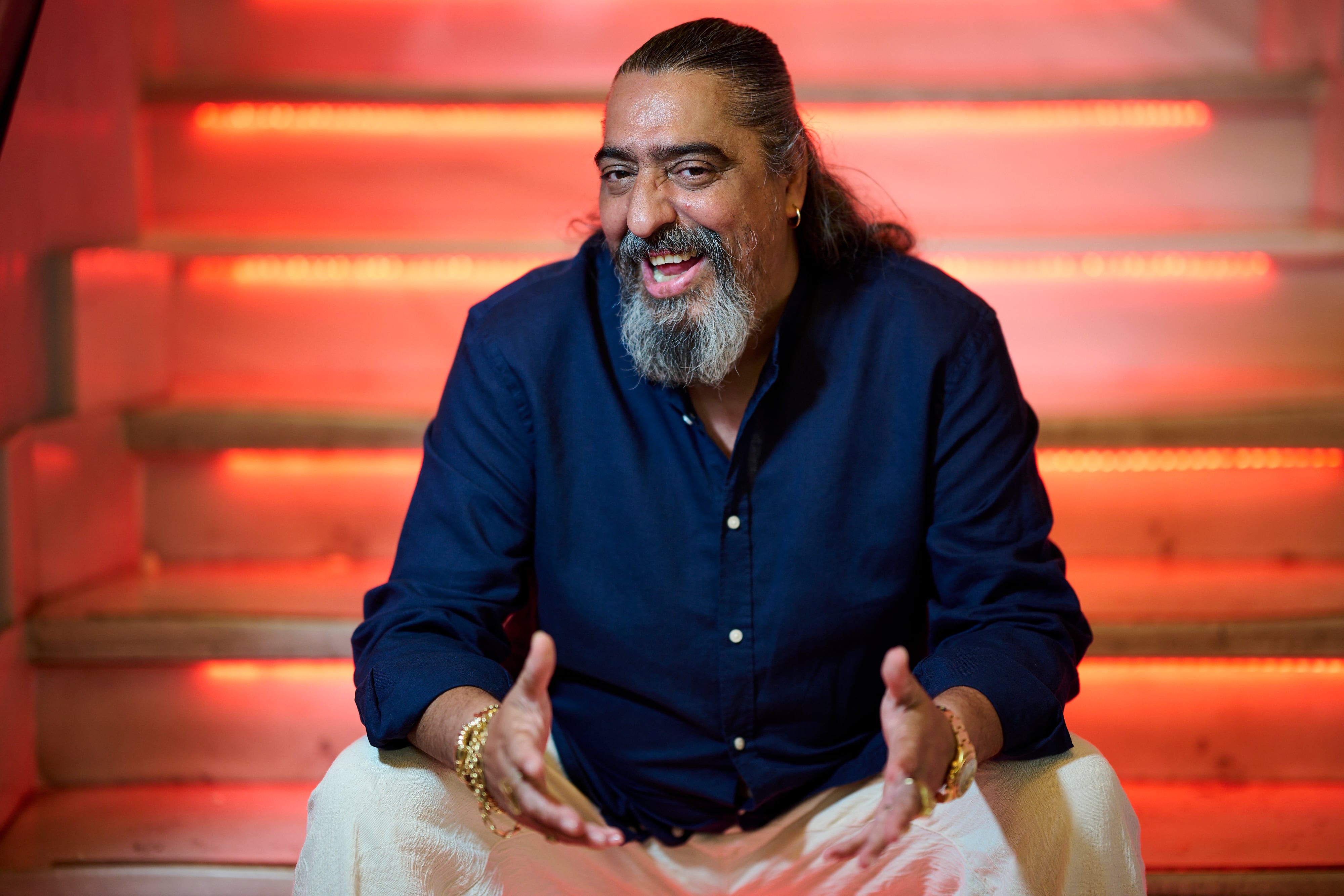 MADRID, SPAIN - JUNE 28: Flamenco singer Diego El Cigala poses for a portrait at the Calderon Theater on June 28, 2024 in Madrid, Spain.  (Photo by Carlos Alvarez/Getty Images)