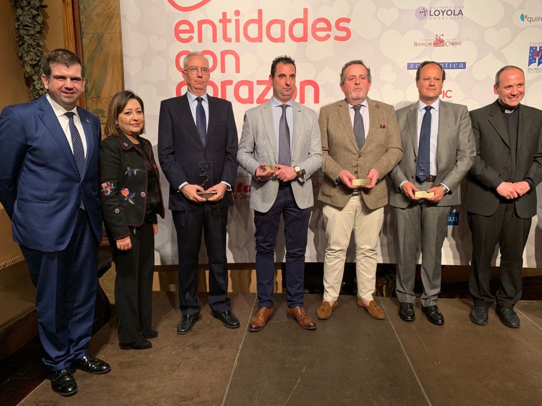 Premiados por Cáritas en la segunda edición de &quot;Entidades con corazón&quot;