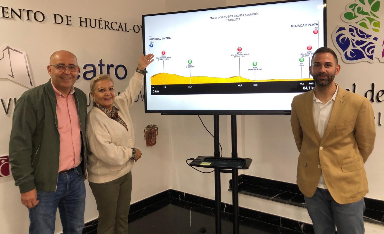 Puesta de largo de la gran carrera en Huércal-Overa.