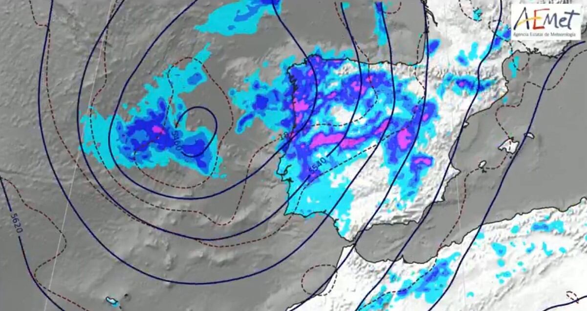 Predicción de la Aemet para el puente de mayo.