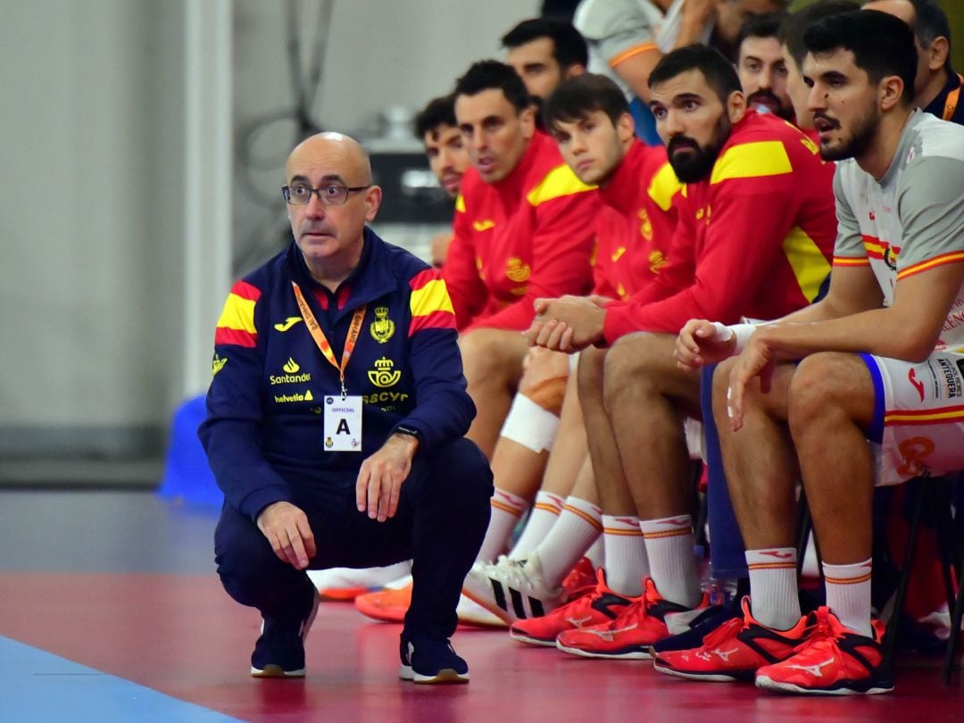 Jordi Ribera en un partido de Los Hispanos