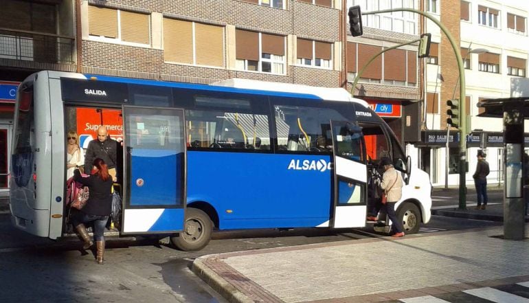 Servicio de transporte urbano de viajeros.