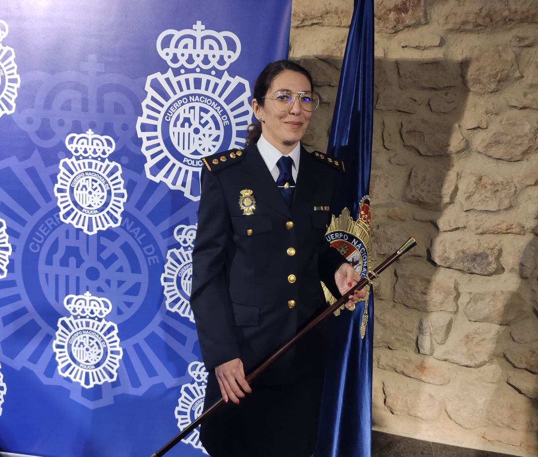 María Begoña Sánchez Aroca, comisaria de la Policía Nacional de Linares. 