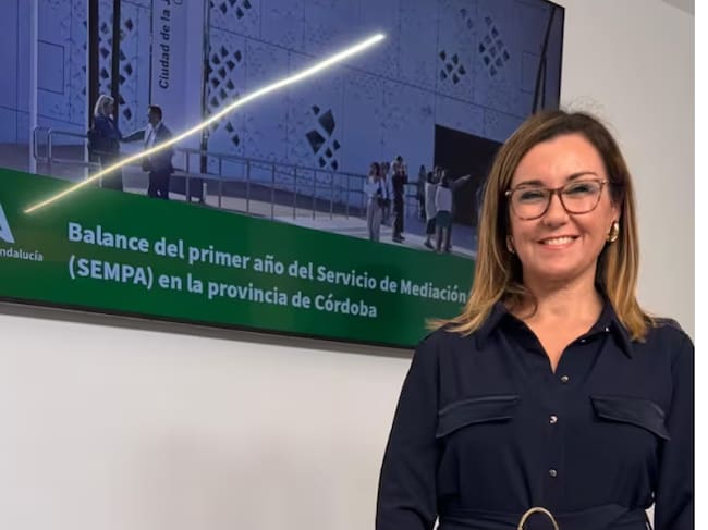 La delegada de Justicia de la Junta de Andalucía en Córdoba, Raquel López