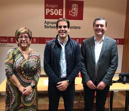 Elisa Sancho, Daniel Gracia y Fernando Sabés