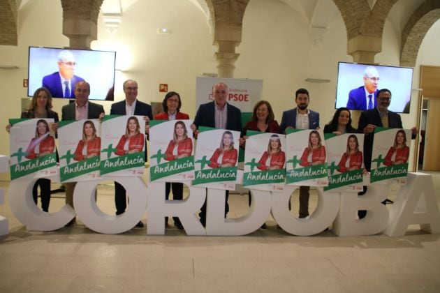 Acto de inicio de campaña del Psoe en el Palacio de Congresos