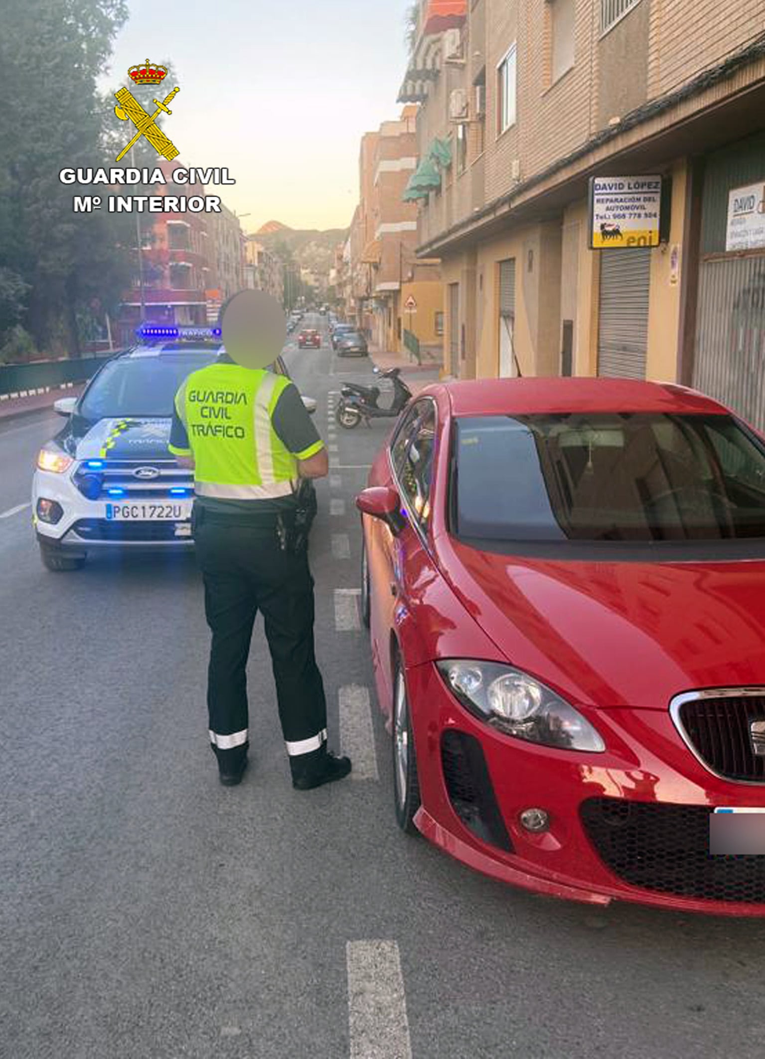 Investigado por triplicar la velocidad máxima en Cieza (Murcia)