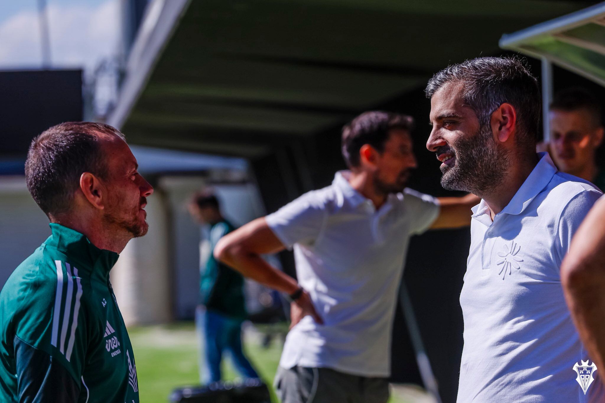 Alberto González durante un entrenamiento / Albacete Balompié
