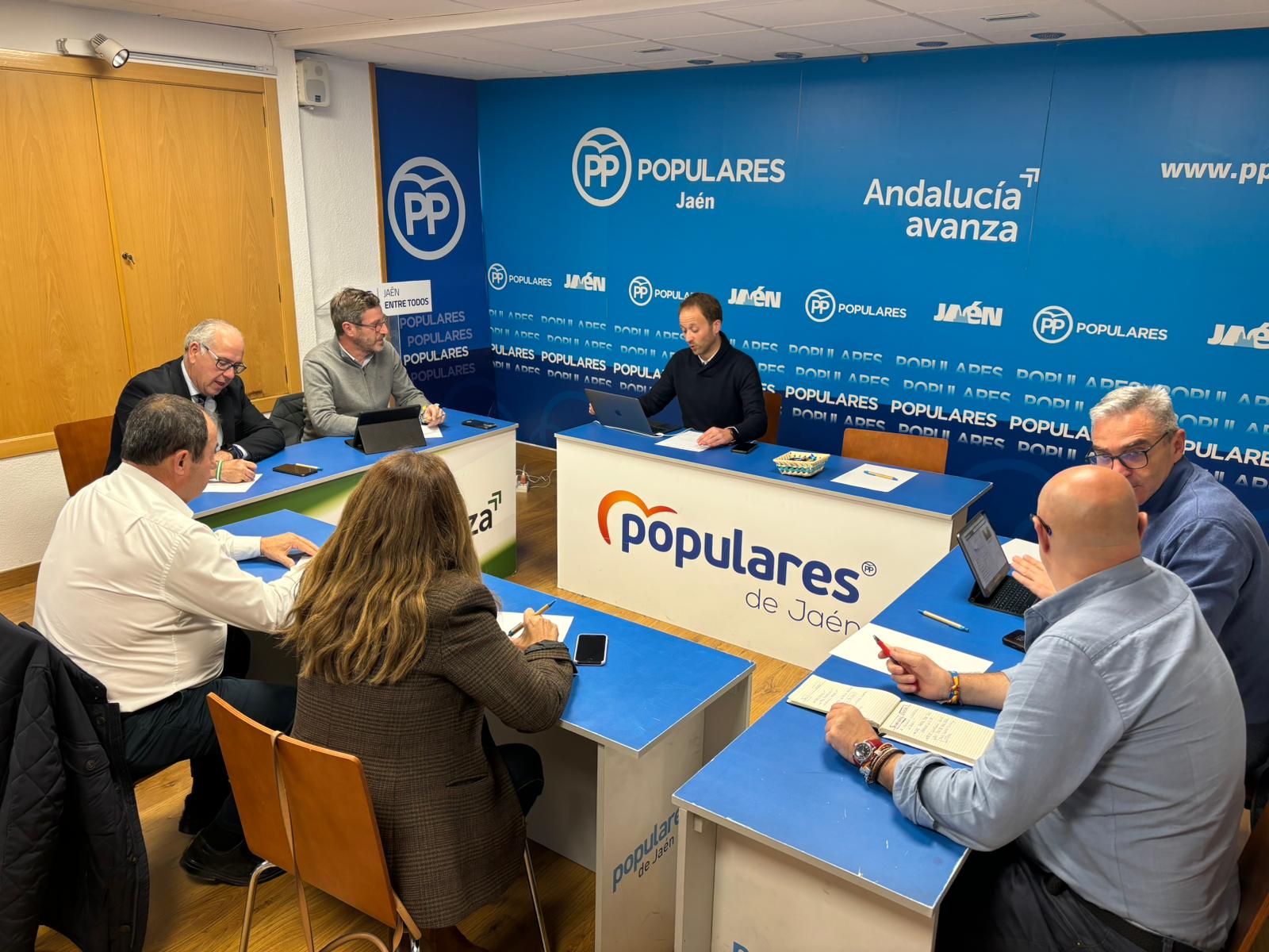 Reunión del Comité Permanente del PP de Jaén.