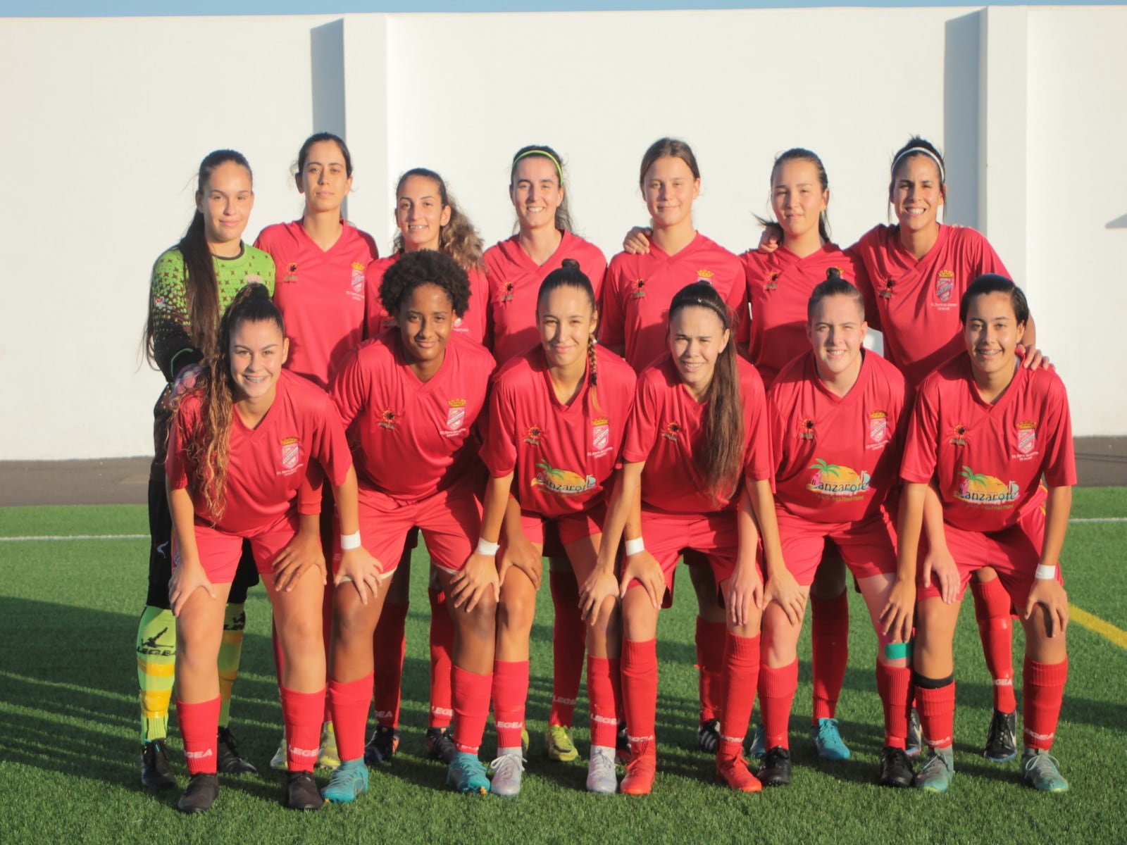 Formación del FC Puerto del Carmen.