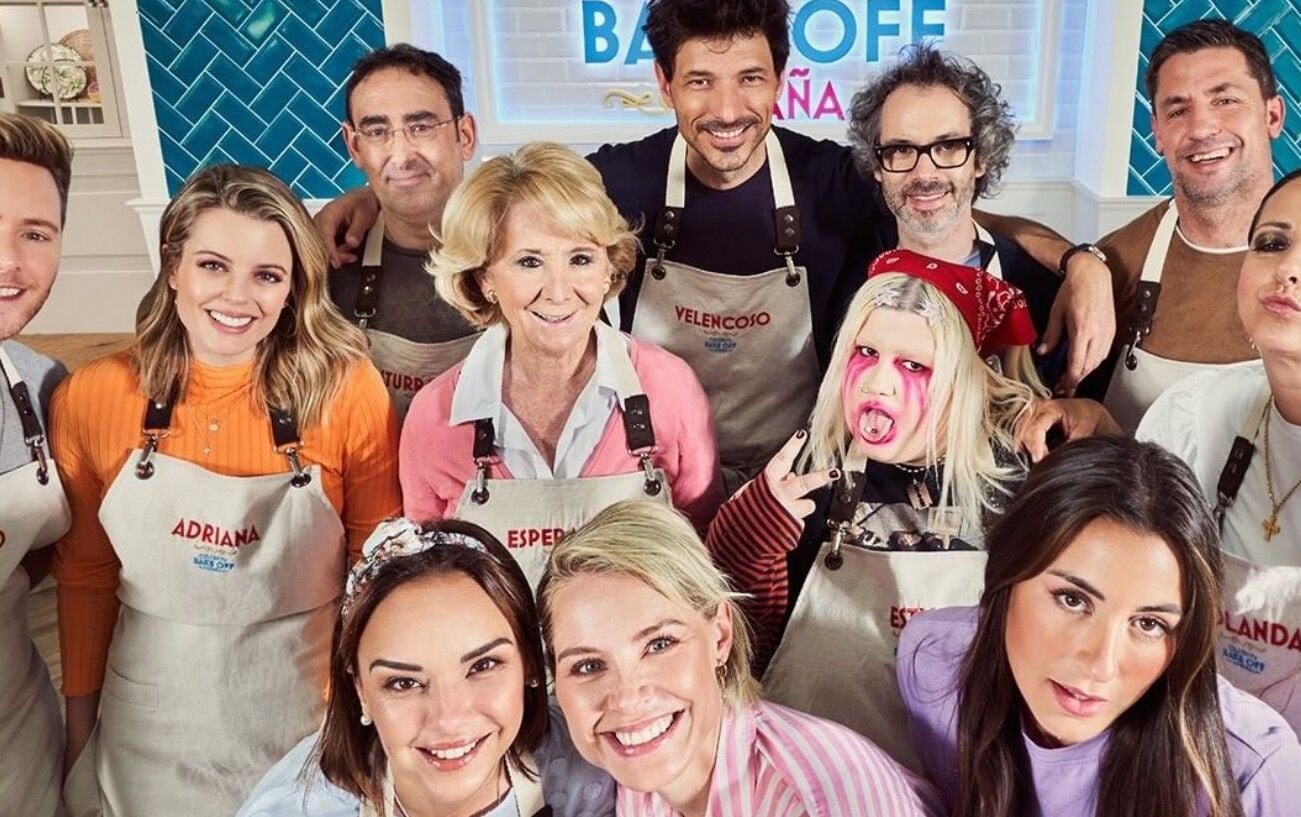 Los concursantes de una de las ediciones de &#039;Bake Off&#039; cuando se emitía en Prime Video