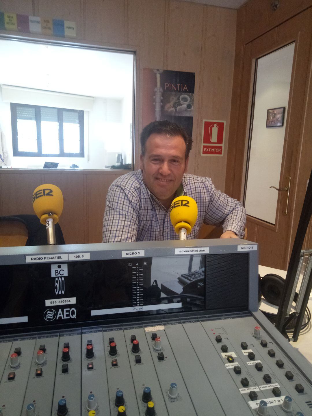 El candidato de VOX Peñafiel, José Manuel Martín Medina