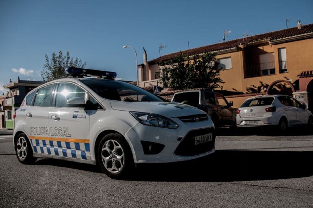 Un vehículo de Policía Local.