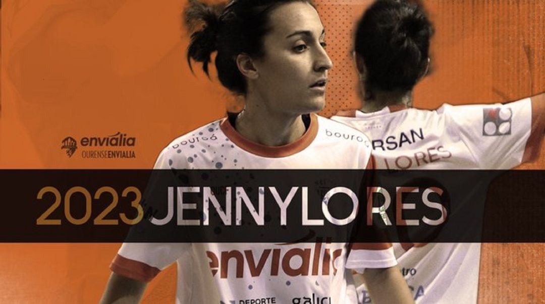 Jenny Lores renuava dos años más en el Envilia Ourense