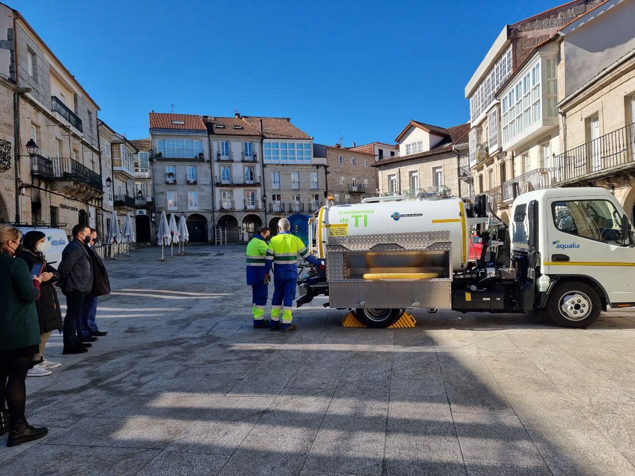 Novo camión de limpeza do Concello de Ribadavia