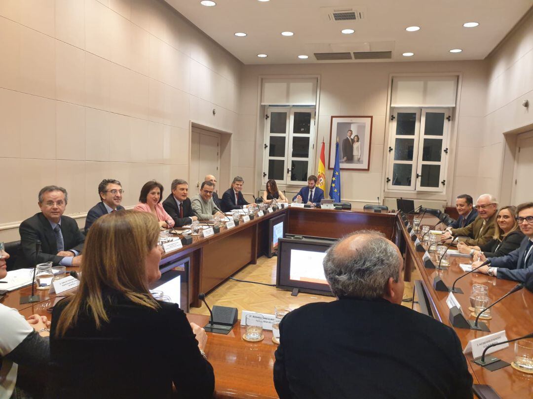 Reunión en Madrid entre los representantes del Ministerio de Transportes y de la Junta de Andalucía 