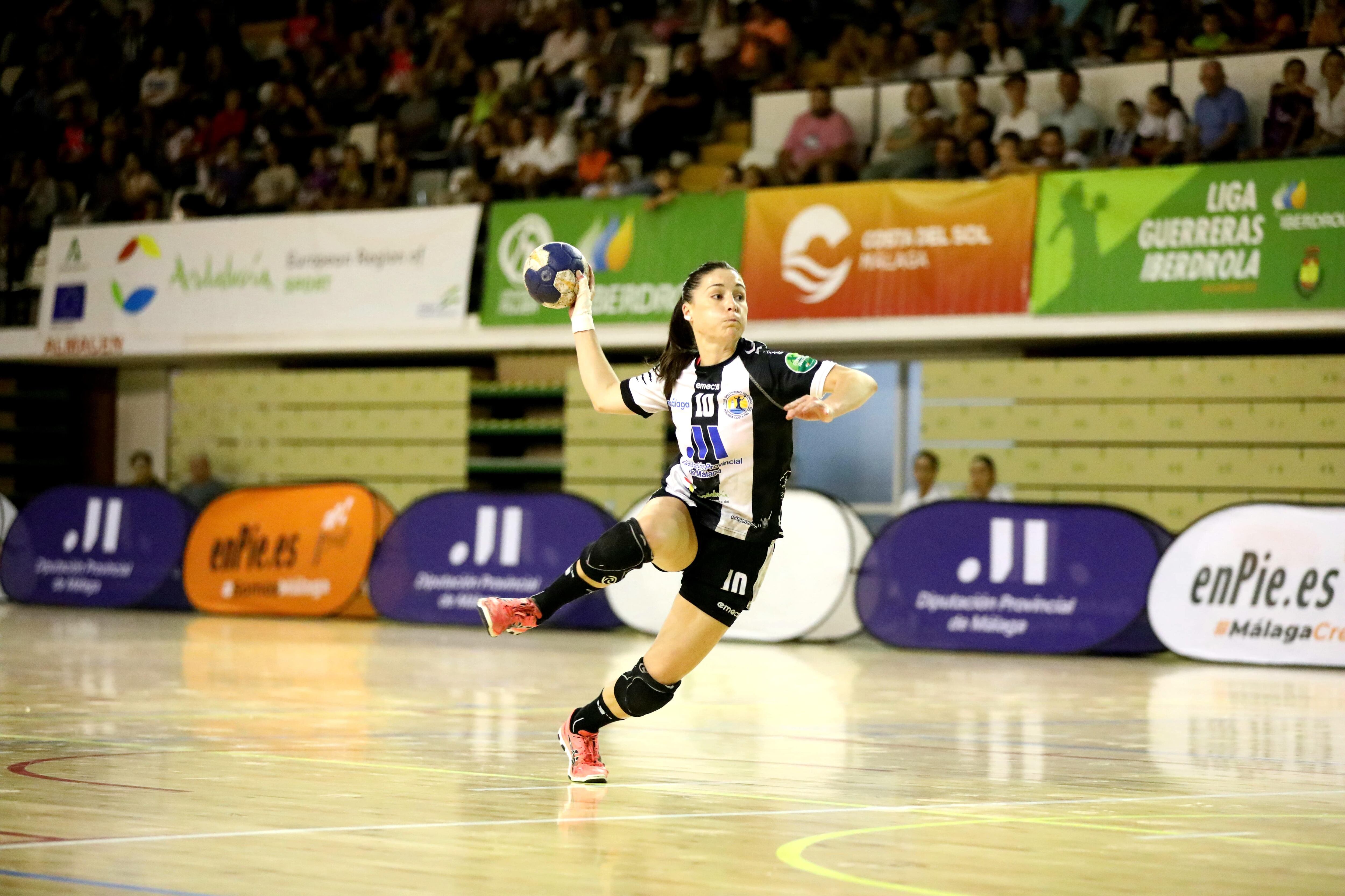 La jugadora del Costa del Sol Málaga Sole López, fue una de las jugadoras más destacadas en el enfrentamiento contra el Granollers