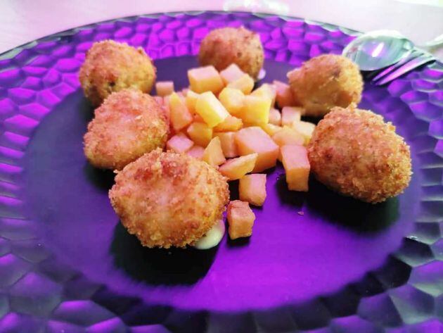 Croquetas de cecina