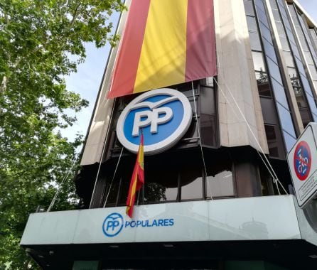 Sede del PP en la calle Génova de Madrid.