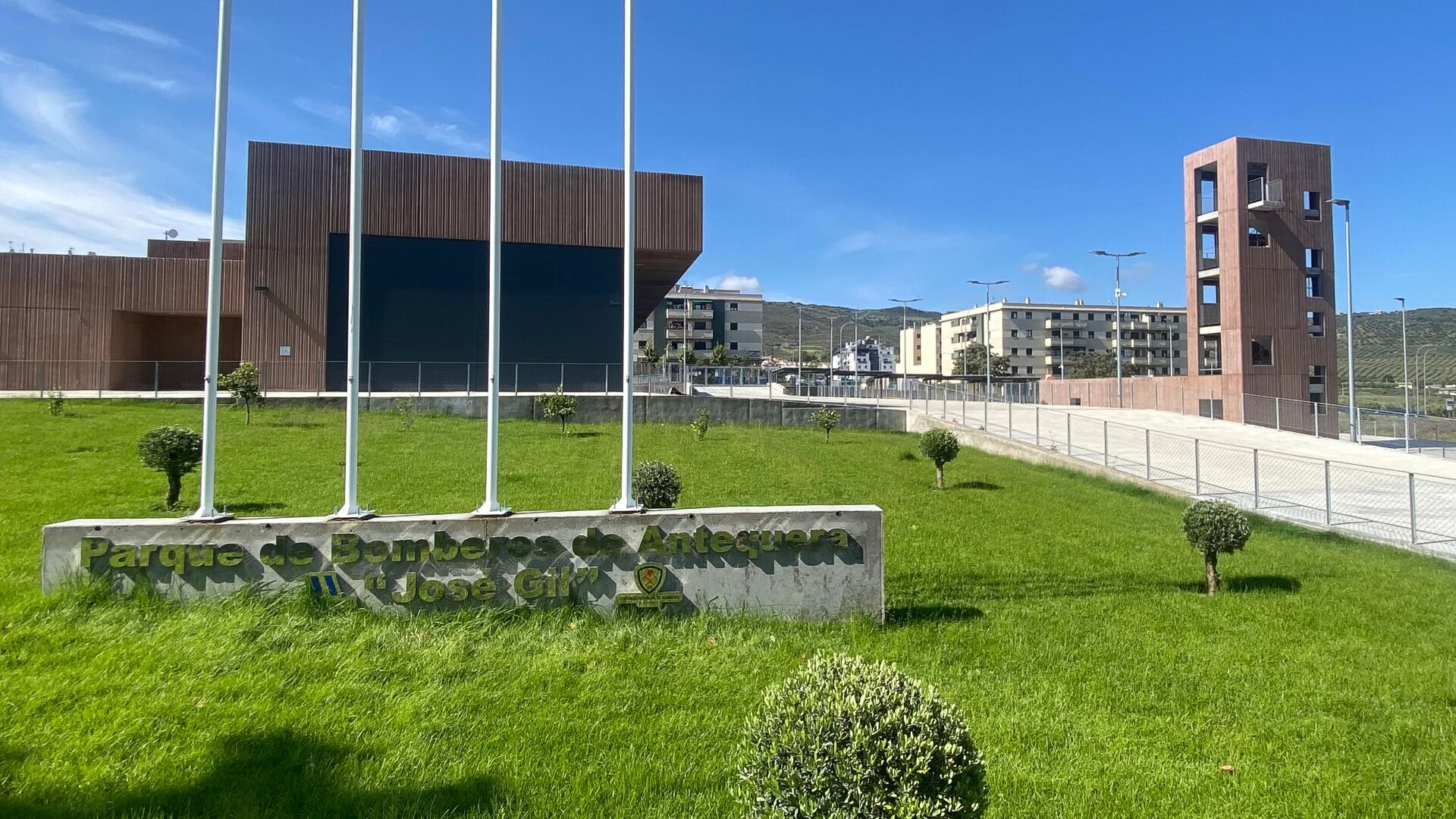 Nuevo parque de bomberos de Antequera