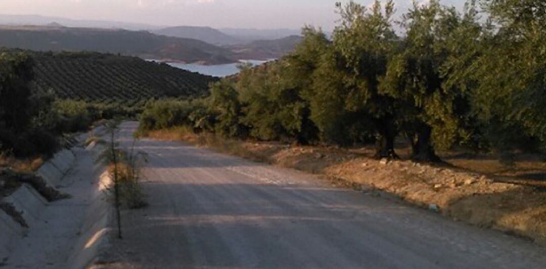 Camino de Los Calerines, en Rus.