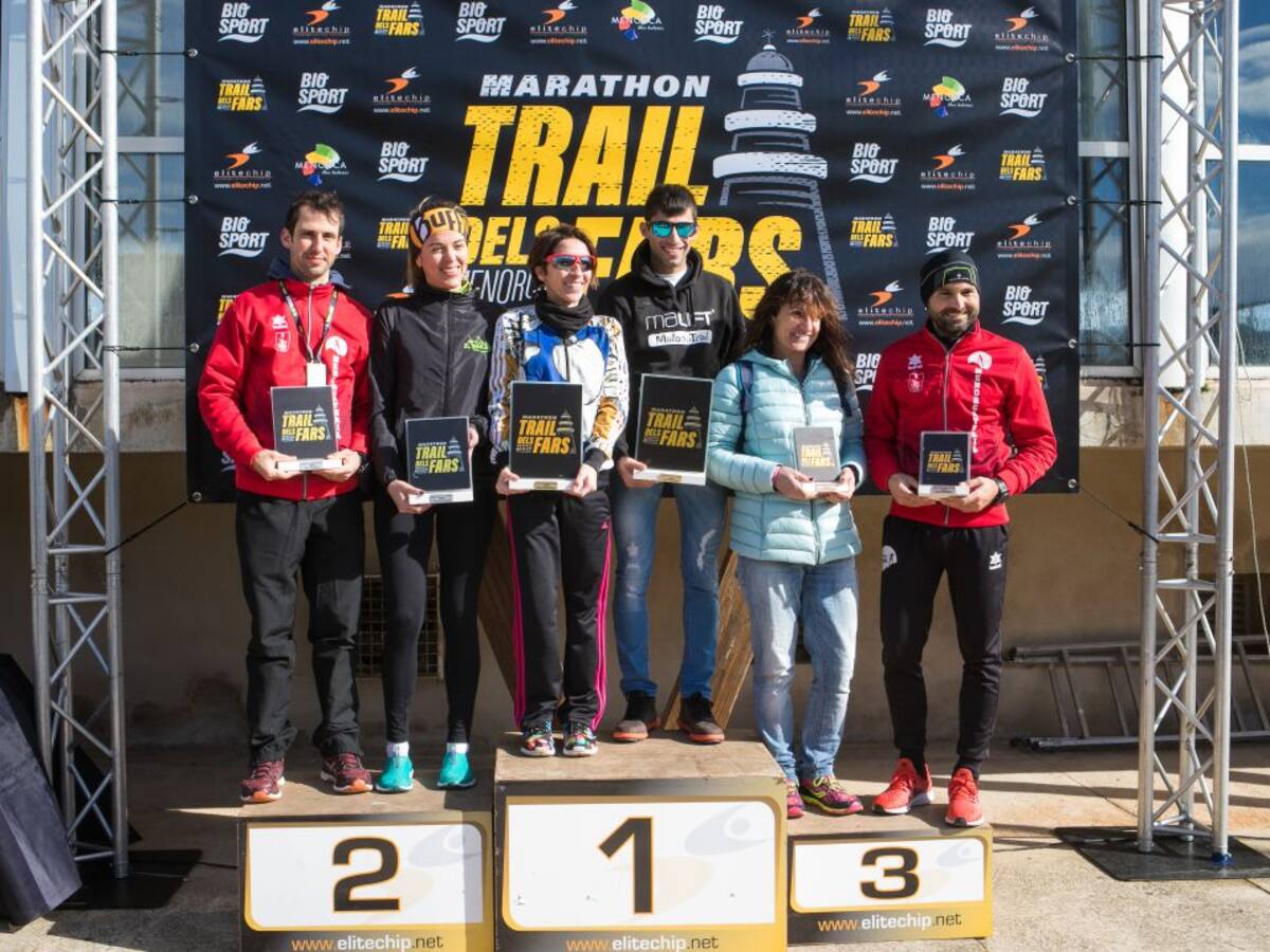 Ramis y Pallicer, vendavales en la Trail dels Fars de Ciutadella